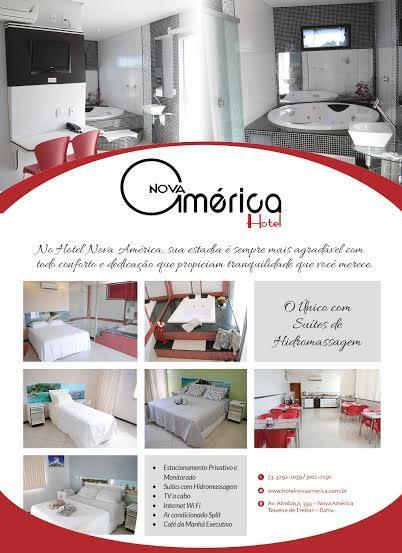 Hotel Nova America Тейшейра де Фрейтас Екстериор снимка